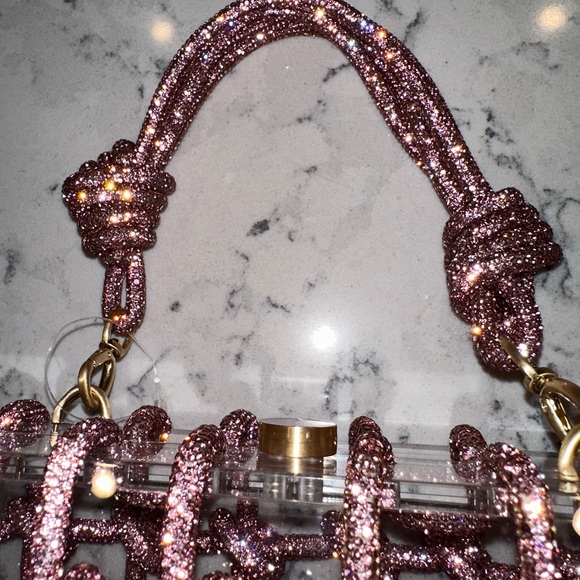Cult Gaia Bess rhinestone shoulder bag - Picture 9 of 14